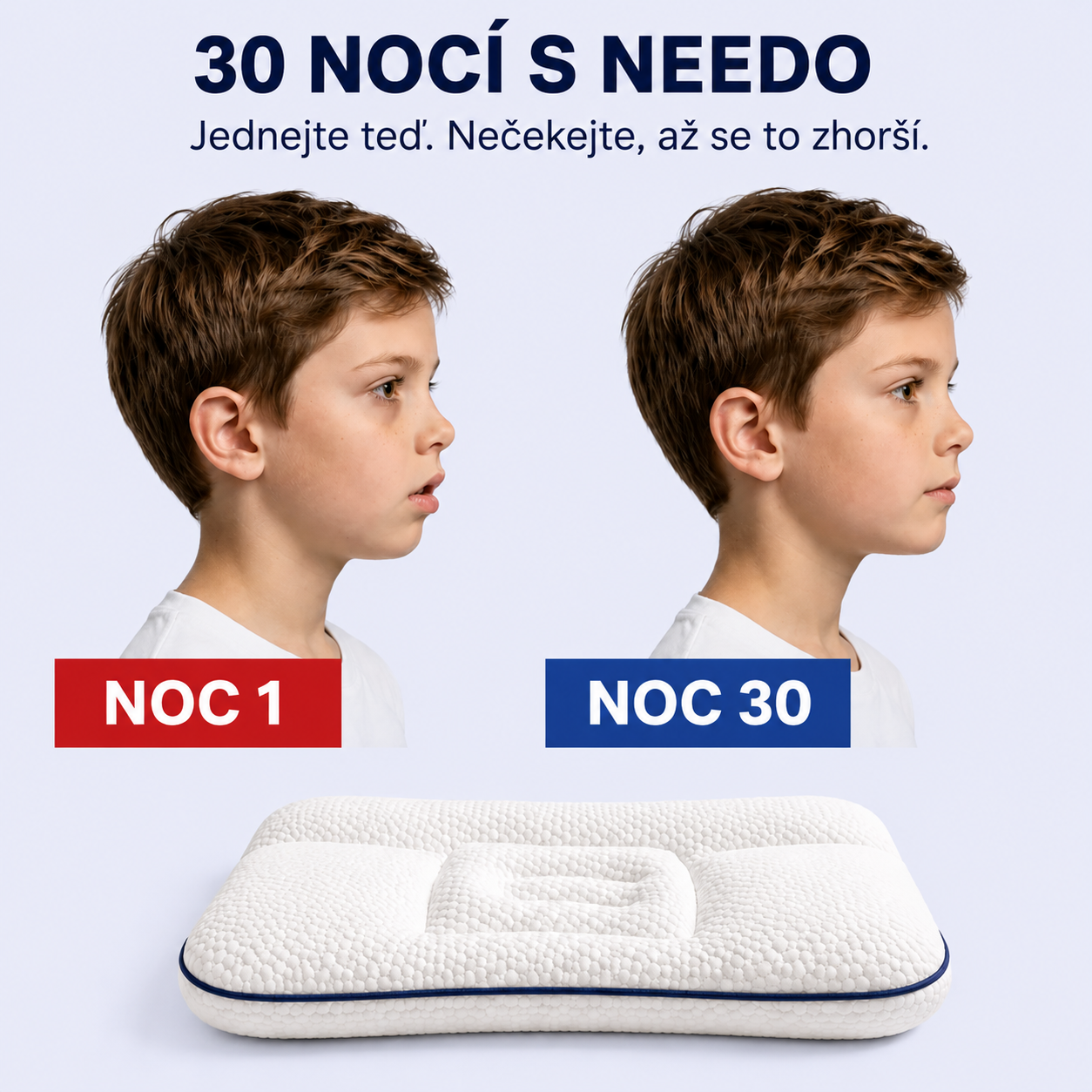 Sennly – Profilovaný polštář pro děti