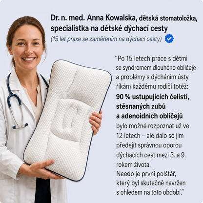 Sennly – Profilovaný polštář pro děti