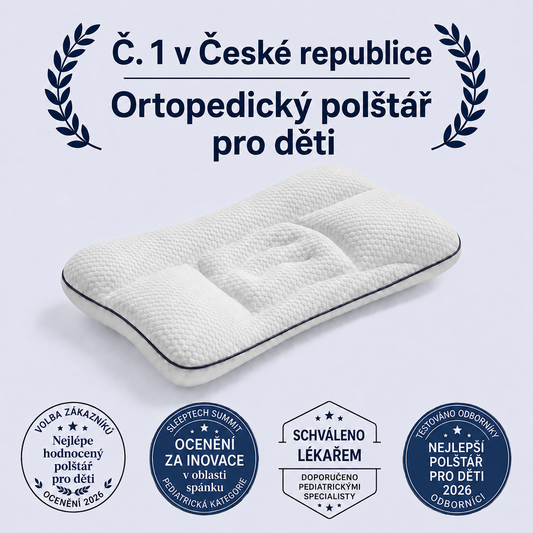 Sennly – Profilovaný polštář pro děti